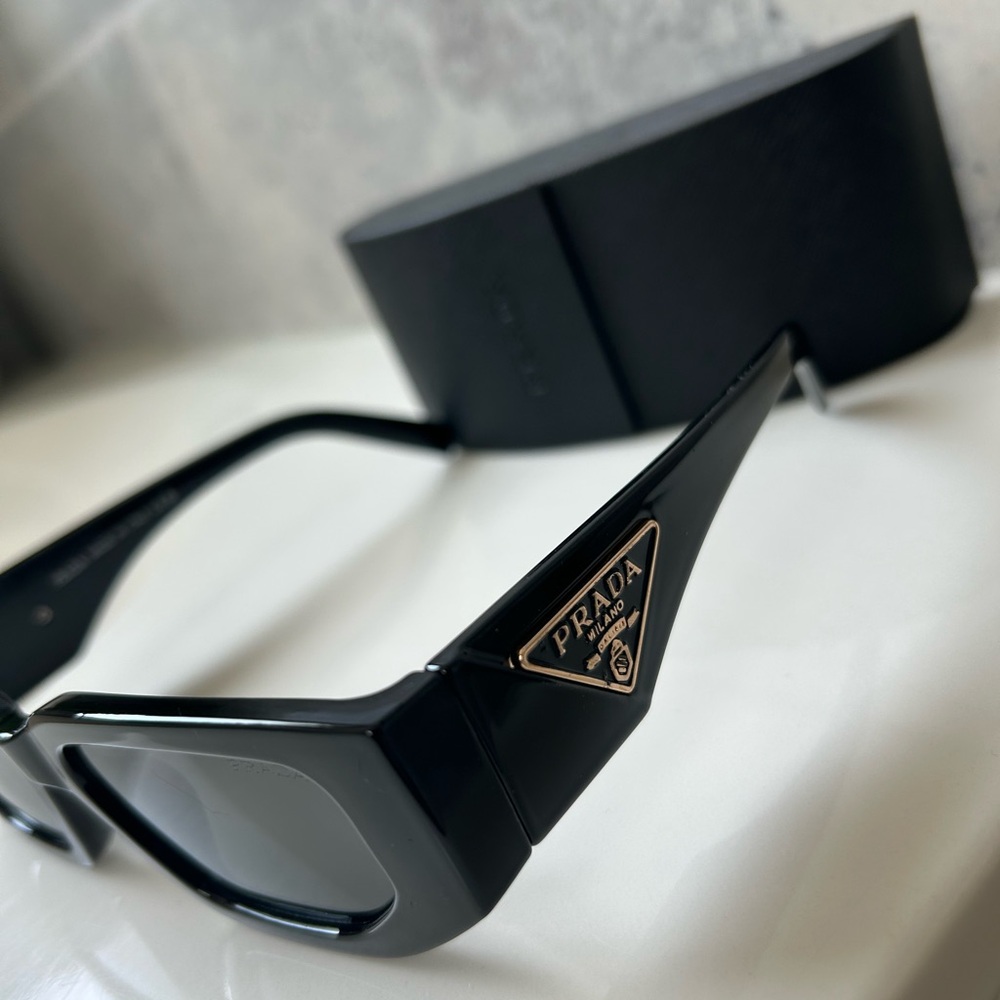 Prada Black Designer Sunglasses U/S